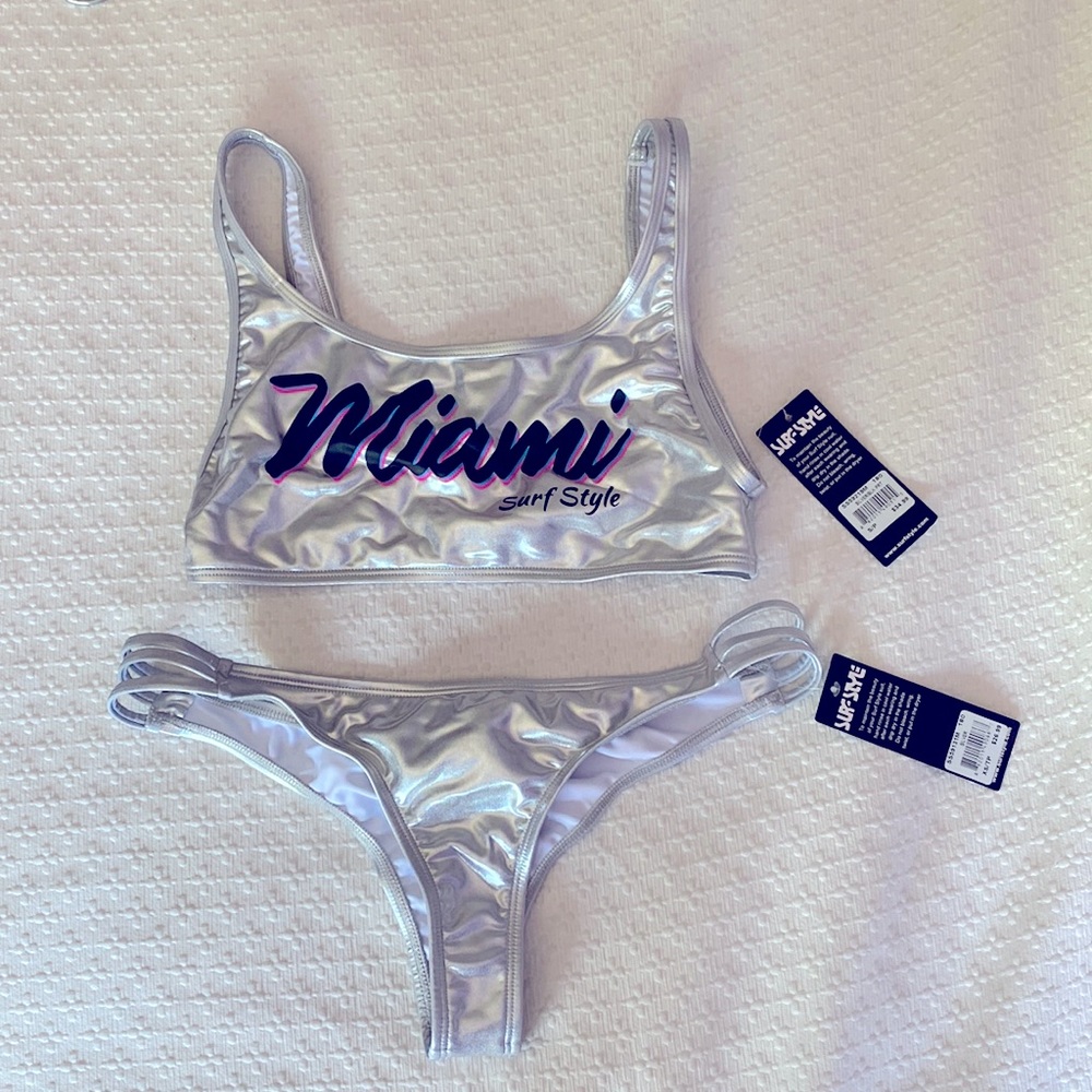 Metallic bikini